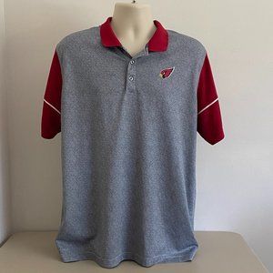 Men's Nike Dri-Fit NFL Arizona Cardinals Shirt Polo Size XL